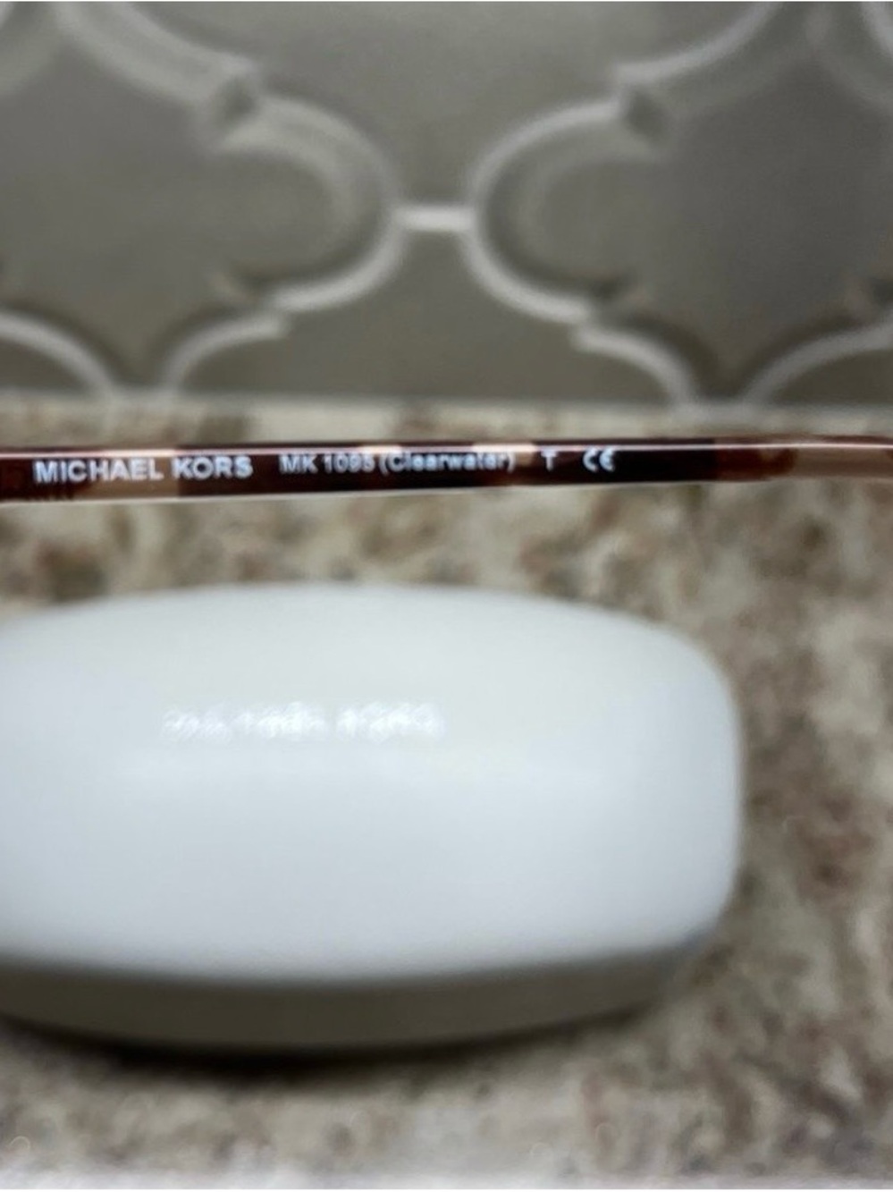 Michael Kors Rose Gold Aviator Sunglasses - Picture 6 of 9